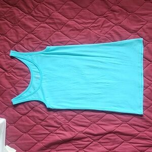 Merona Womans Tank top size L Blue